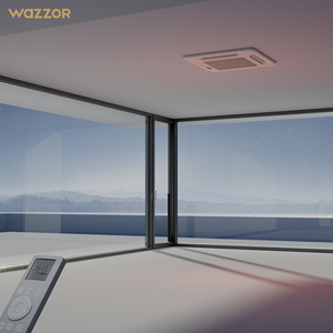 Wazzor Hurricane Proof High Impact Black Aluminum Alloy Low-E Glass Windows