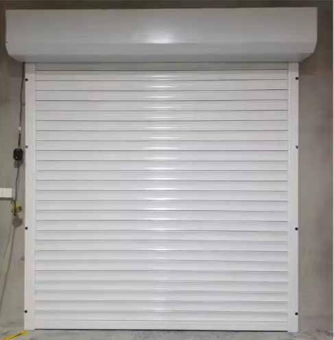 Industrial Sectional Aluminum Alloy Shutter Door Roll-Up Doors with Modern Design and Anti-Theft Feature