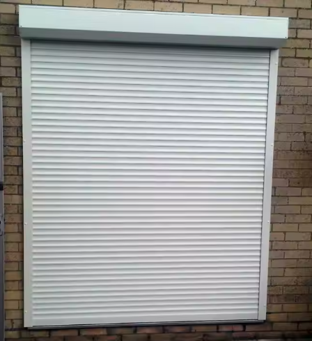 Industrial Sectional Aluminum Alloy Shutter Door Roll-Up Doors with Modern Design and Anti-Theft Feature