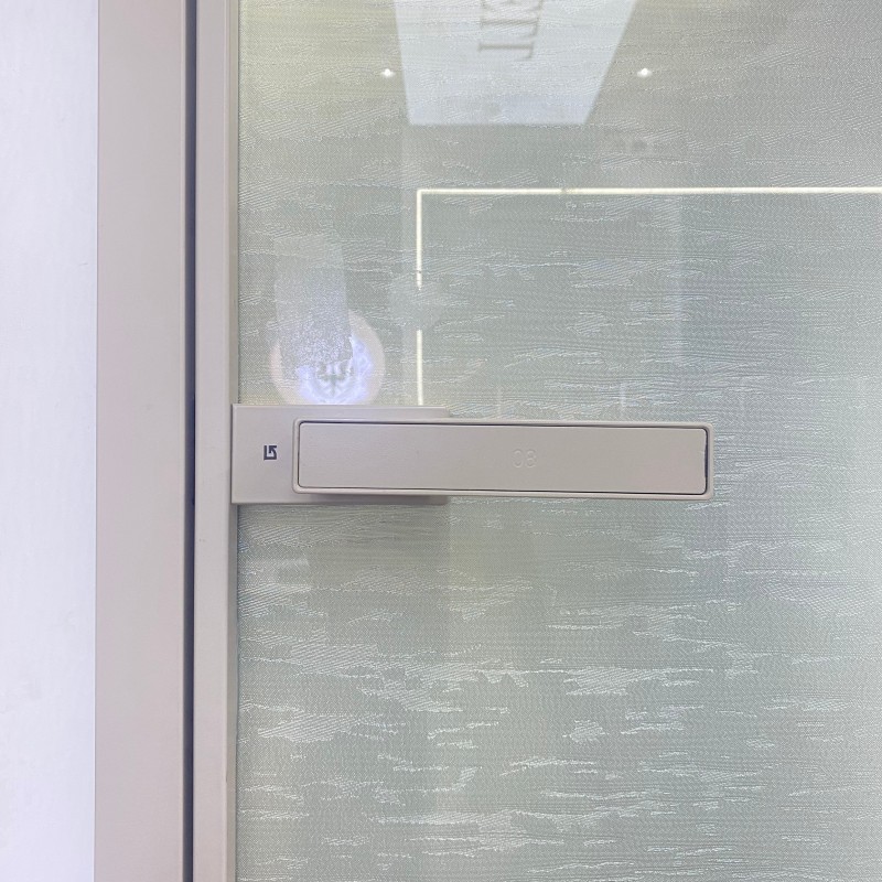 On Sale Aluminum Alloy Single Glazed Bathroom Door Swing Door Pivot Door for House