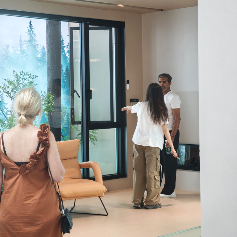 Comparison of DERCHI doors with German Schüco doors and windows