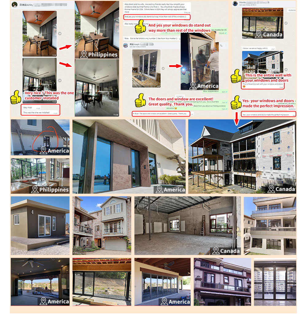 Hihaus Aluminum Casement Door Interior Bathroom Waterproof and Moisture-proof Glass Door