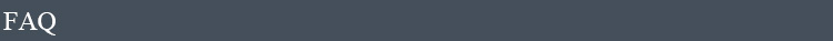 FAQ Header Image