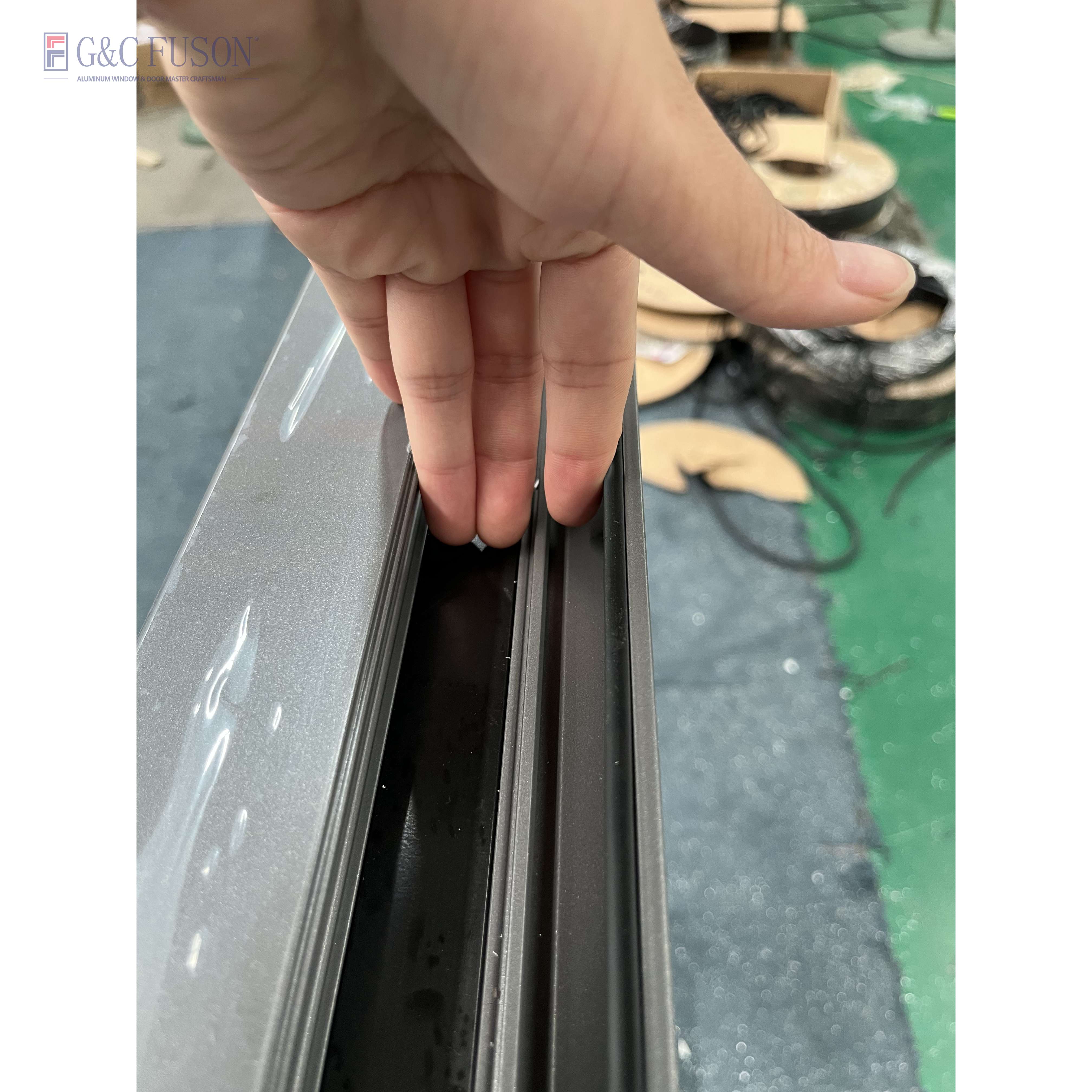 Fuson Pitched Aluminium Roof Windows Aluminum Skylight Awning Casement Metal Roof Swing Window Awning Windows With Screen