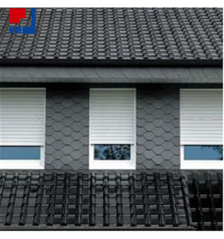 USA Standard Modern Villa Aluminum Alloy Outdoor Hurricane Impact Windproof Vertical Roller Shutter Door Thermal Insulation