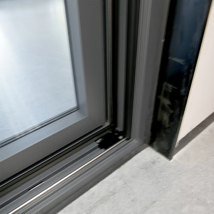 Side Pressure Sealing Soundproof Double Glazed Aluminum Sliding Windows Soundproof Sliding Aluminium Window