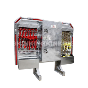 Customization Trailer Bulkhead Mini Vault Single Door Aluminum Cab Guard