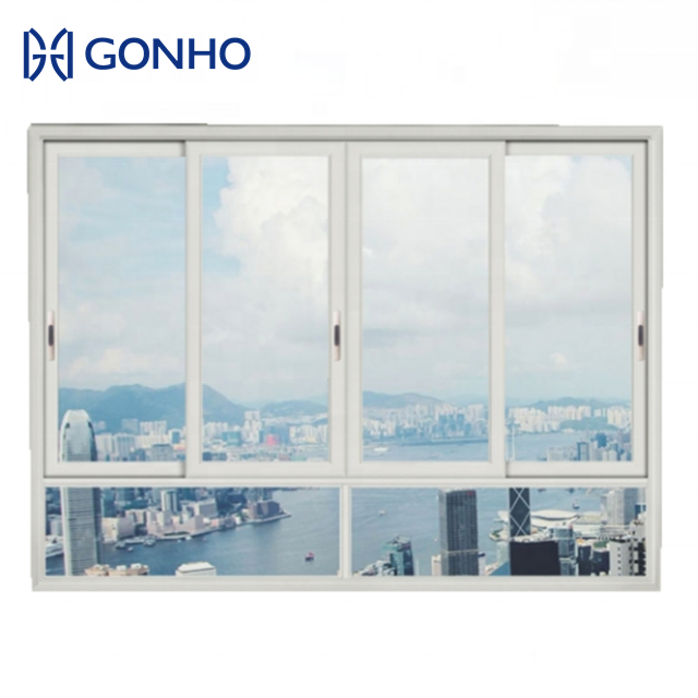 GONHO Hot Selling Sliding Mosquito Net Magnetic Screen Energy Efficient Custom Size Aluminum Alloy Doors Windows