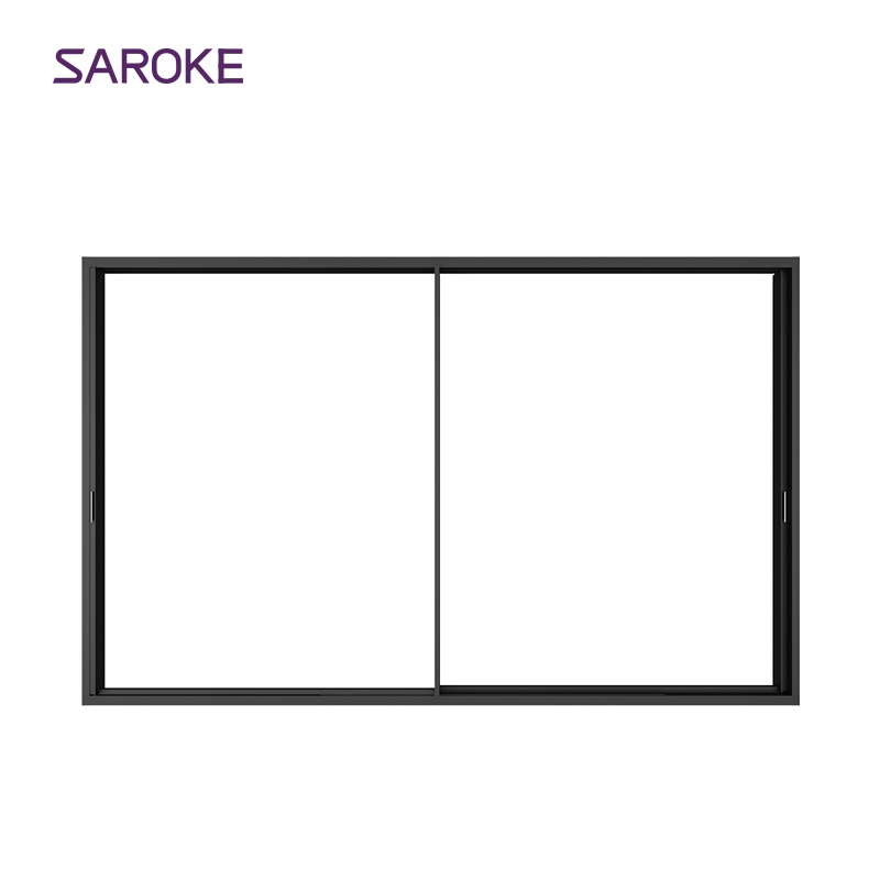 Patios Slide Thermal Break Modern Slim Frame Interior Aluminum Alloy Sliding Doors