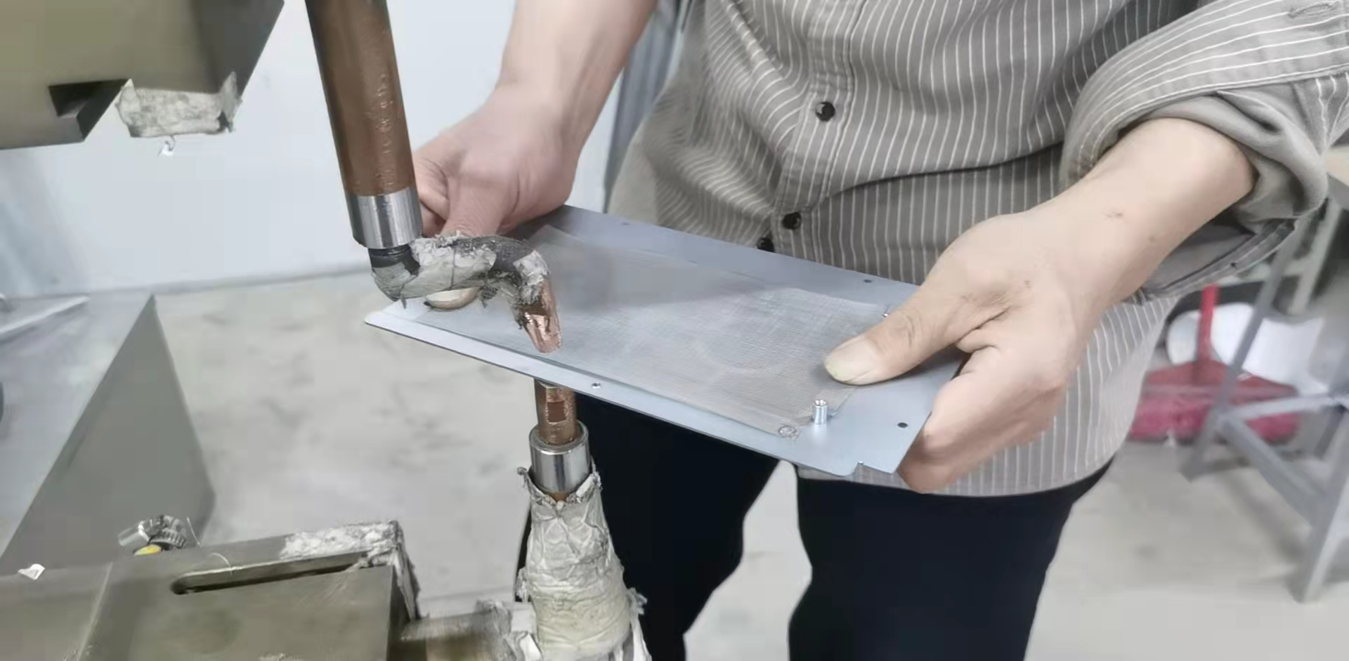 Spot welding