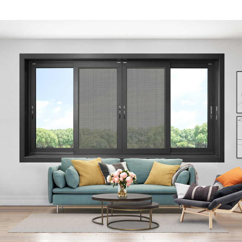 Alucasa Custom Double Glazed Glass Sliding Aluminium Doors and Windows Dubai