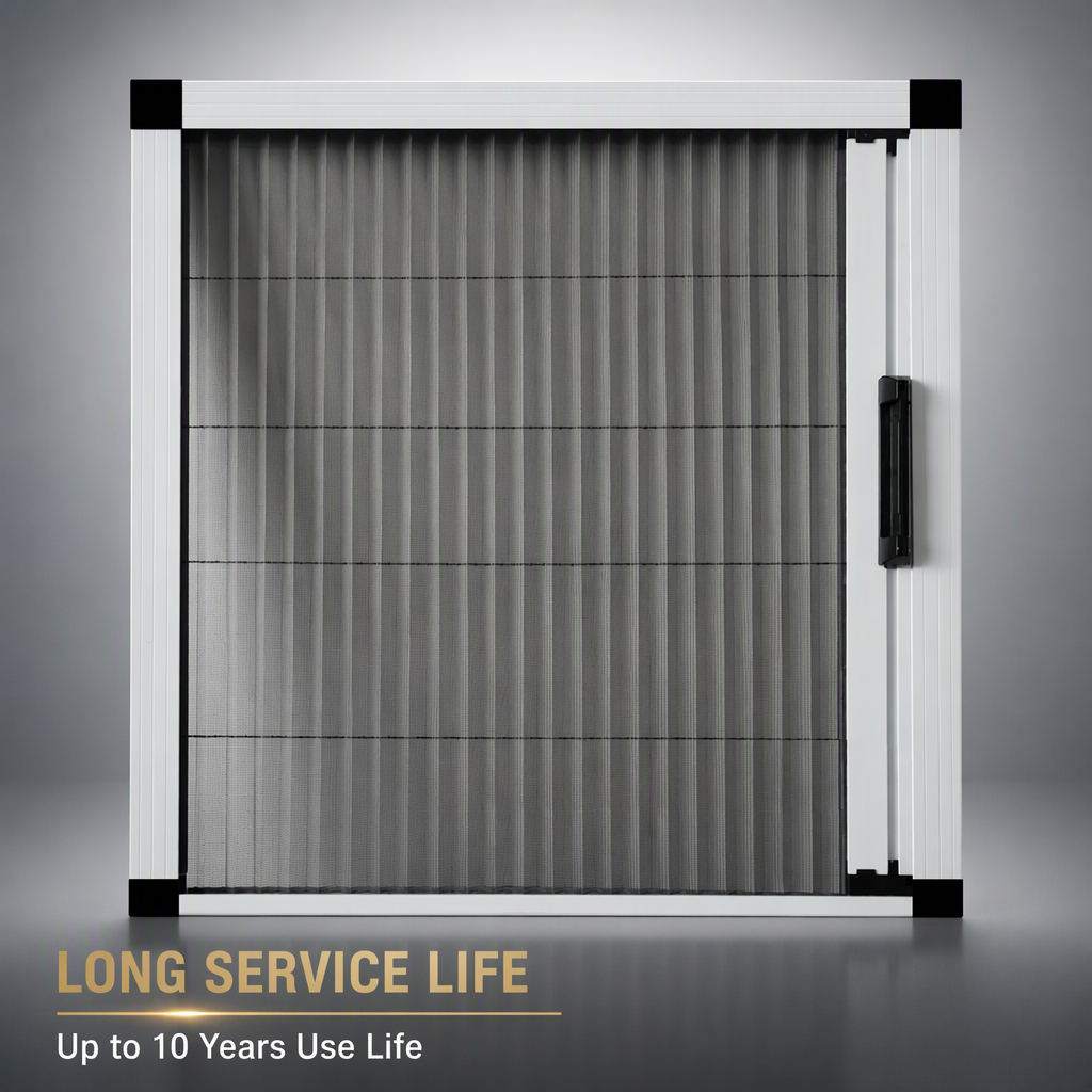 Detail Shot - Aluminium Alloy Frame Pleated Mosquito Net
