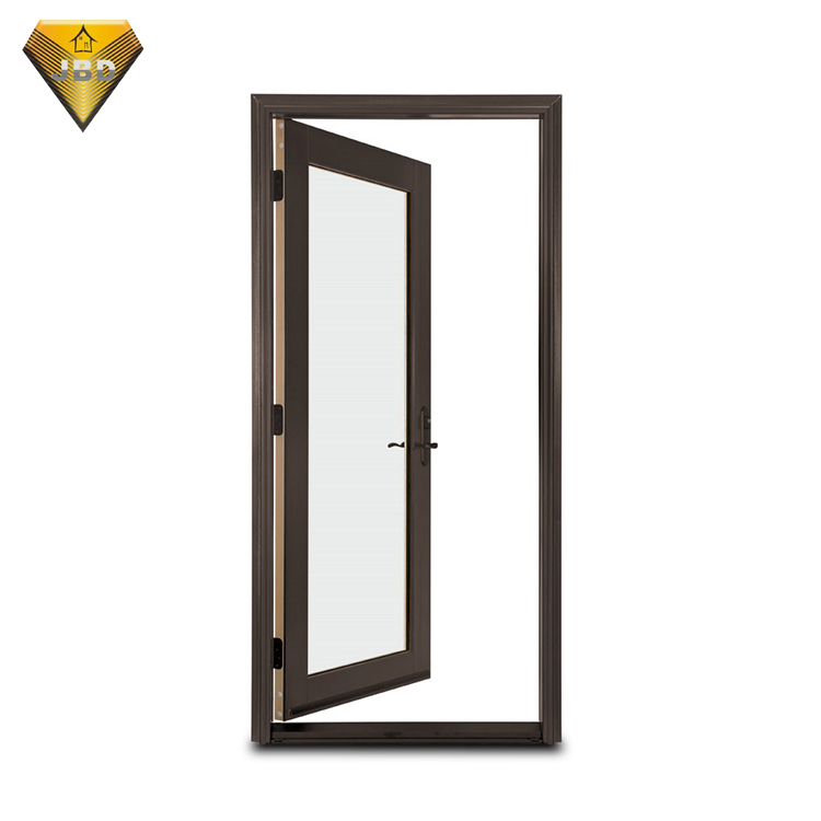 French Open Aluminum Alloy Steel Glass Door Hardware