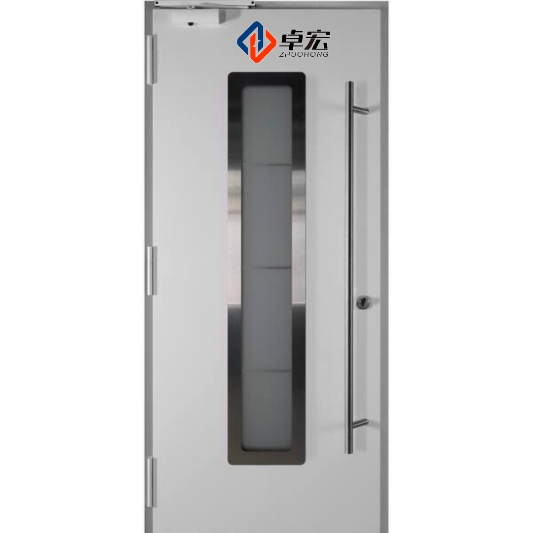 Soundproof Interior Anti-theft Front Entry Door Cast Aluminum Door for House