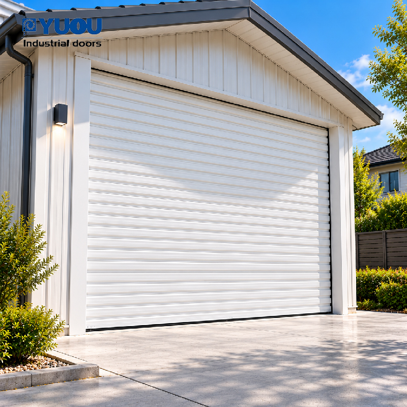 Australian Style Colored Steel Roller Door Automatic Roll Up Garage Door For Residential And Commercial Warehouse