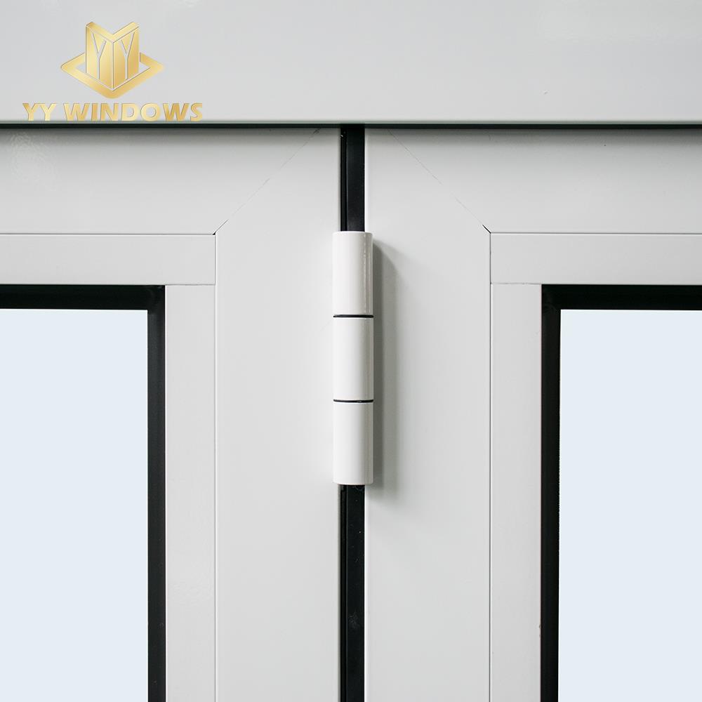 Hurricane Impact High Quality Corner Aluminium Profile Glass Bi Folding windows