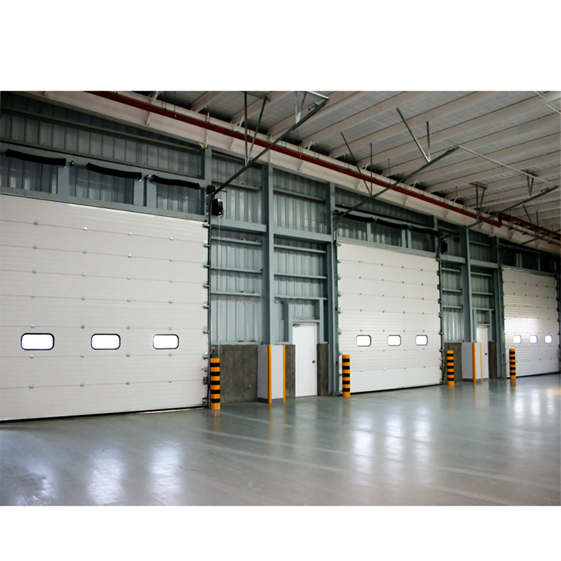 External Roll Type Metal Aluminum Alloy Industrial Lifting Door Heavy Duty Drum Spiral High Speed Door