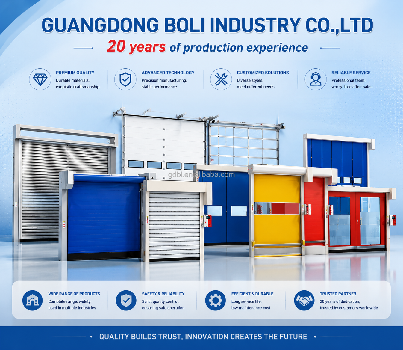 10x10 14x14 Industrial Automatic Overhead Steel Insulated Vertical Lifting Sliding Roll up Sectional Garage Door for Warehouse