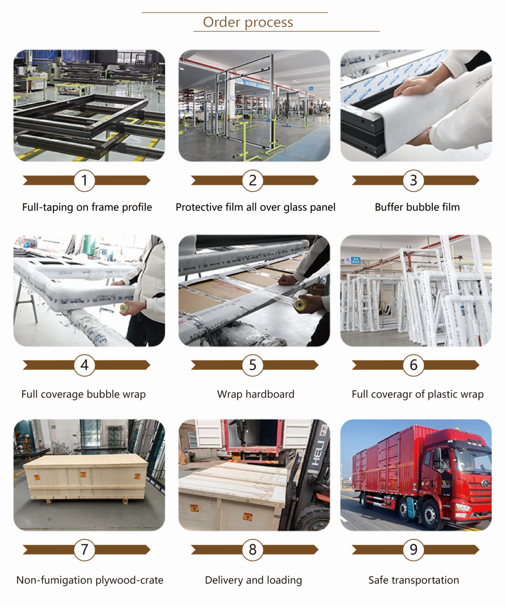 European High Energy Saving Triple Tempered Low-E Aluminum Wood Tilt Turn Windows Heat Insulation Waterproof Exterior Bedroom