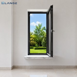 LANGE Luxury CE Certified Thermal Break Aluminum Tilt Turn Casement Windows Aluminum Alloy Windows Inward Opening Windows
