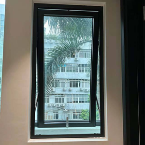 Wholesale Modern Aluminum Outward Top Hung Awning Window Thermal Insulation Waterproof Design Ventilation Outdoor Bathroom