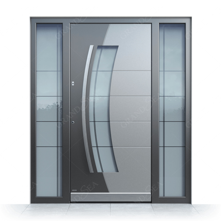 Pivot door detail view