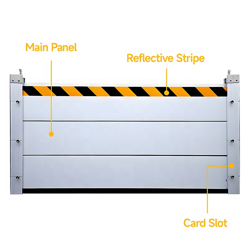 Removable Flood Control Barrier Barrera Contra Inundaciones Flood Water Barrier Door Aluminum Flood Barrier For Home Protection