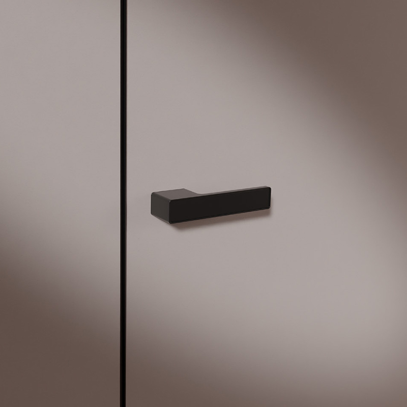 Contemporary Apartment Use Hidden Frame Laminate Melamine Board Aluminium Alloy Door Impact Resistant Flush Wall Interior Door