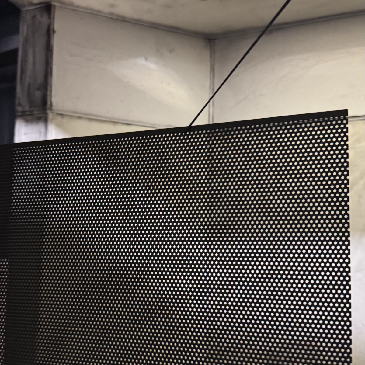 Perforated Metal Detail View