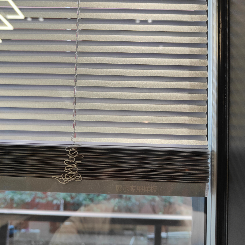 Hihaus Aluminum Sliding Windows for Houses Modern Porch Black Sliding Glass Windows with Shutters