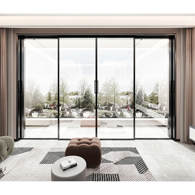 Partition Aluminium Fiber Glass exterior Sliding Door System and Doors Catalogue List