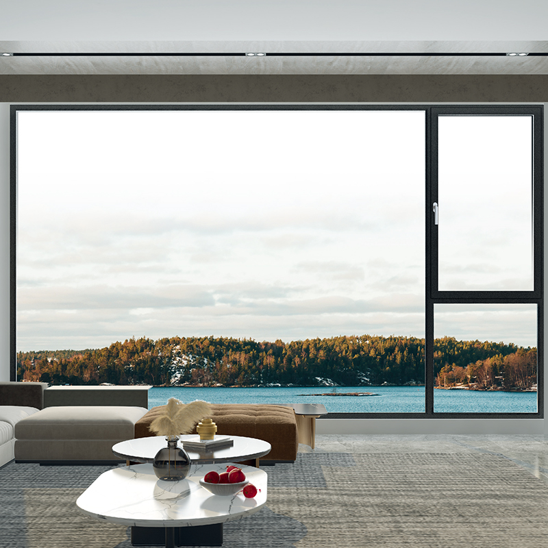 Modern Aluminium Window Design Energy Efficient Noise Reduction Casement Windows for Home Office