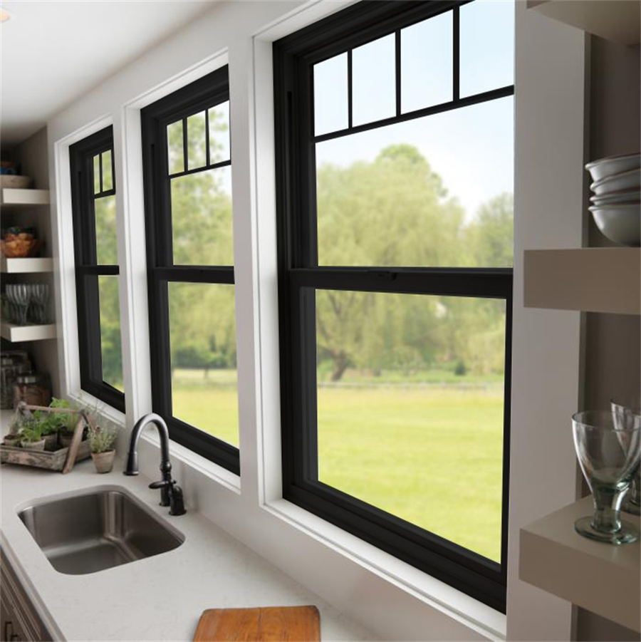 CBMmart Wholesale Aluminum Alloy Doors Windows Exterior Dining Sliding Doors Bedroom Casement Windows Heat Insulation Waterproof