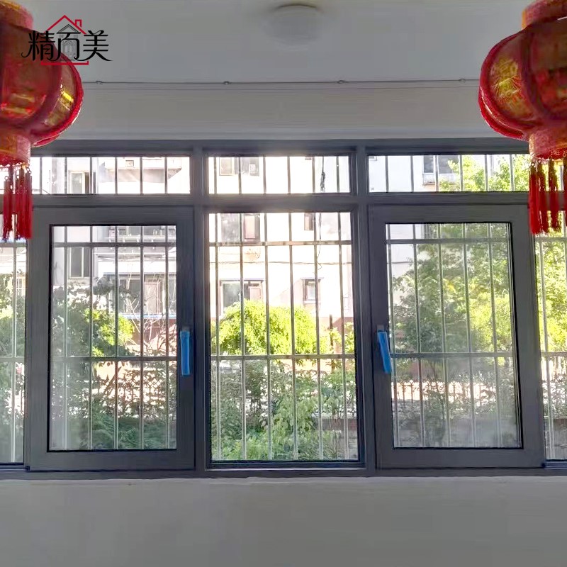 Custom Tighter Airtightness Windproof Dust Rain Seal Coastal Aluminum Side Pressure Sliding Window for Balcony Upper Floor