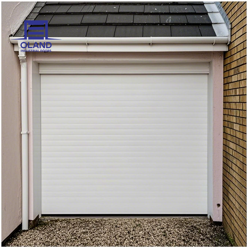 Exterior Aluminum Roller Shutter Door Electric Windproof Roll Up Door for Storefront Warehouse and Industrial Building