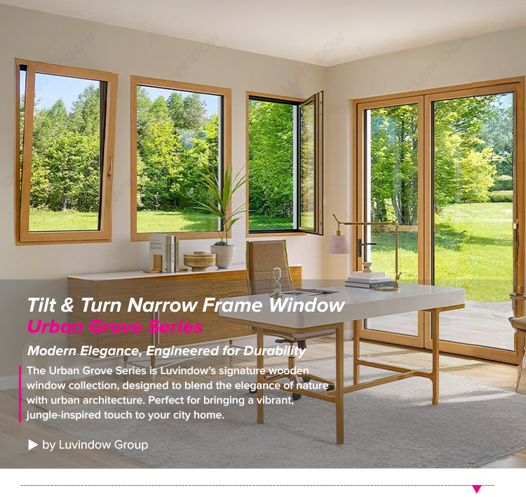 Tilt and Turn Narrow Frame Window