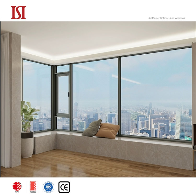 Top Brand Modern Aluminum Alloy Outward Casement Window Low-Maintenance Frame Weather-Tight Security Thermal Guard Insulation