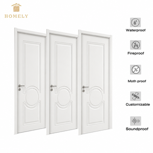 Factory Direct OEM/ODM French Carved Full Aluminum Bedroom Interior Swing Door Moisture-Proof Sound Insulation