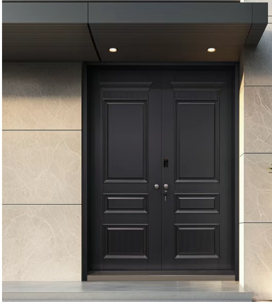 Aluminum Panel Security Entry Door Structure