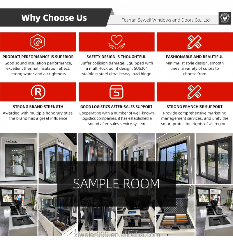 On Sale Aluminum Alloy Single Glazed Bathroom Door Swing Door Pivot Door for House