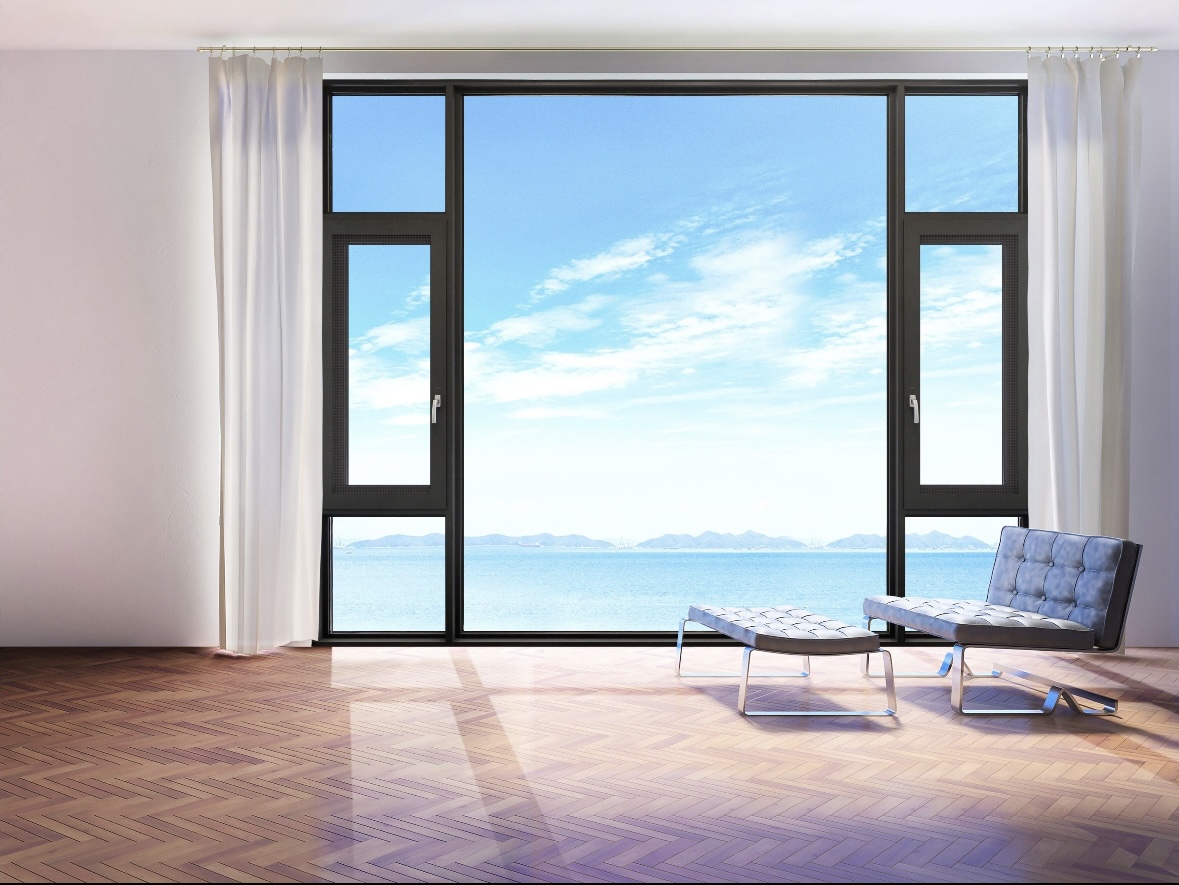 Aluminum Alloy Casement Windows Ventilated Safe Inwards Opening Tilted Design for Exterior Bathroom Villa Featuring Tempered