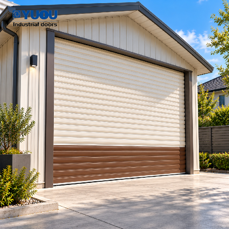 Australian Style Colored Steel Roller Door Automatic Roll Up Garage Door For Residential And Commercial Warehouse