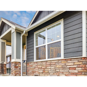 Hihaus Thermal Aluminum Nail Fin Double Pane Casement Replacement windows